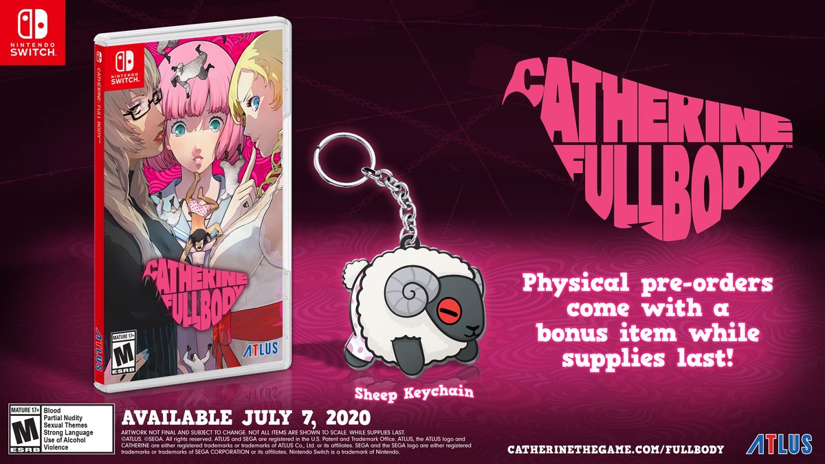 Catherine Full Body for Nintendo Switch cover art