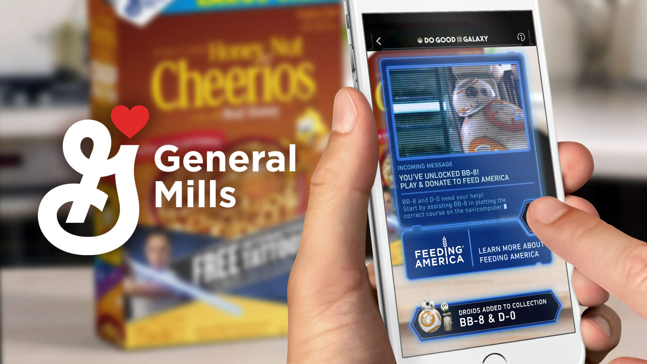General Mills Star Wars AR promotional image